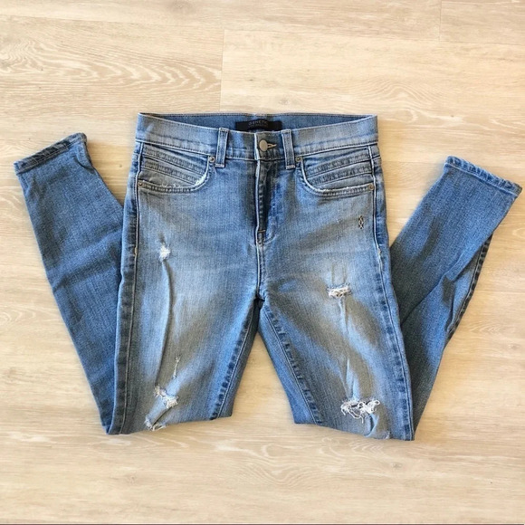 Genetic Denim Denim - Genetic Runaway Brentwood High Rise Crop Jeans 26
